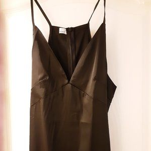Black slip dress size M